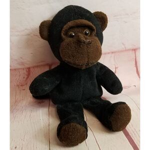Kelly Toy bean pals Gorilla beanie 8"